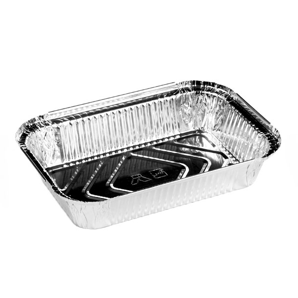 ظرف یکبار مصرف آلومینیومی تک پرس  کد 105/1